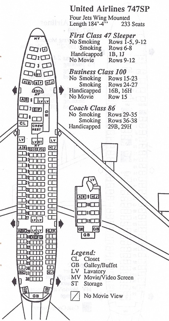 Southwest 747 Seating Chart