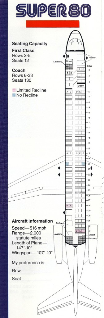 Boeing Douglas Md 80 Seating Chart