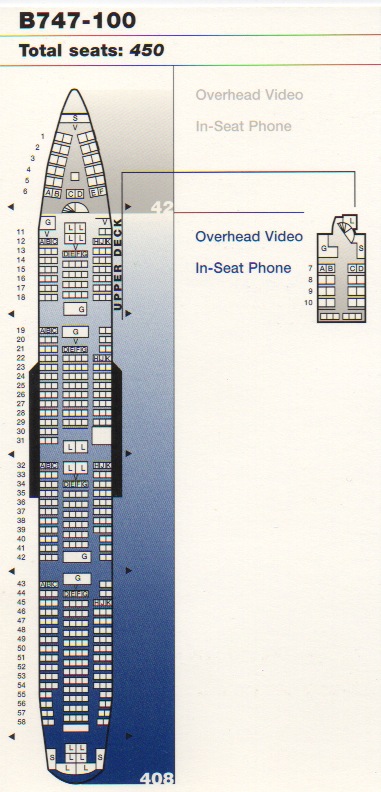 Lufthansa Airlines 747 Seating Chart