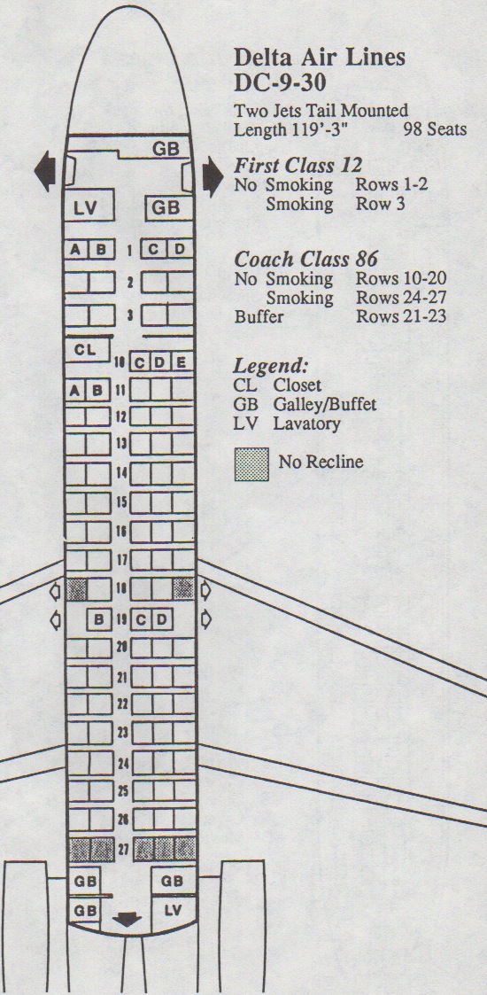 Delta Flight 86 Seating Chart