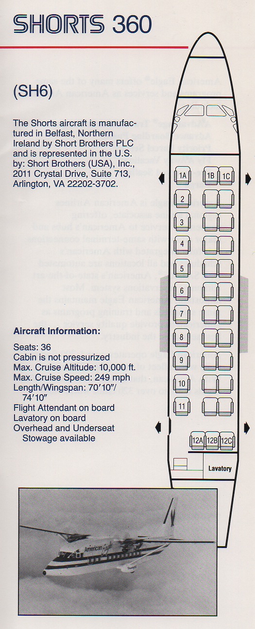 American Eagle Plane Seating Chart