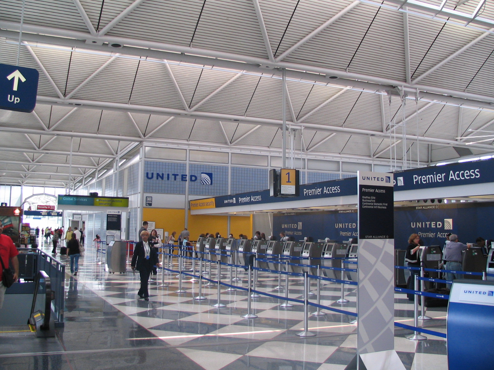 United Airlines Rebranding Of Terminal 1 At Chicago Ohare Airport Frequently Flying