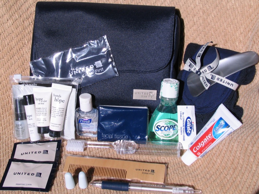 a close-up of a bag with a variety of items
