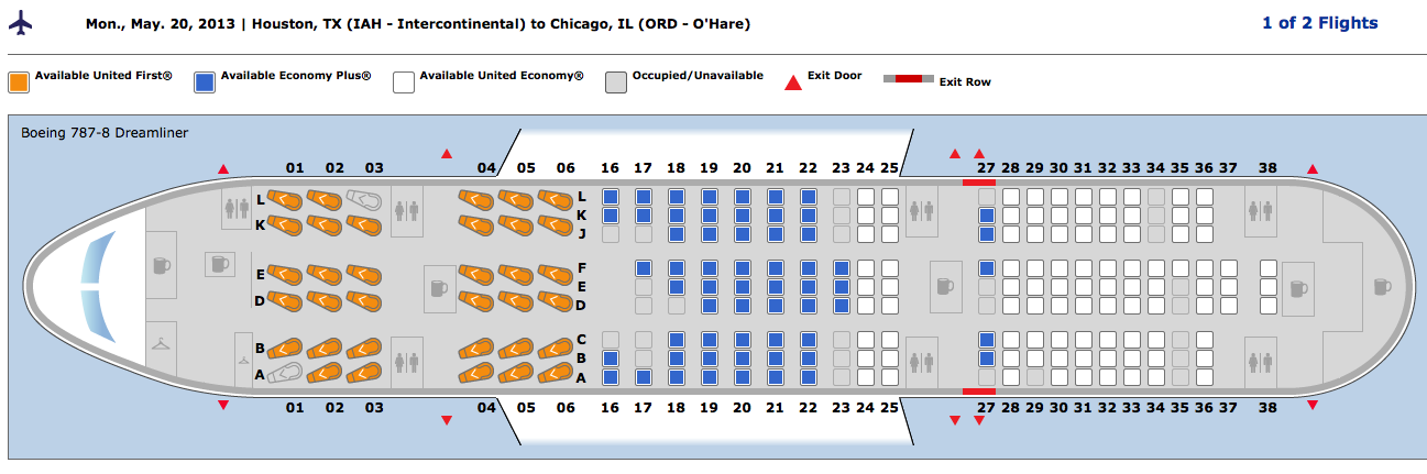Seats Are Aplenty On Re Debut Of United 787 Dreamliner Flights May 20 Frequently Flying