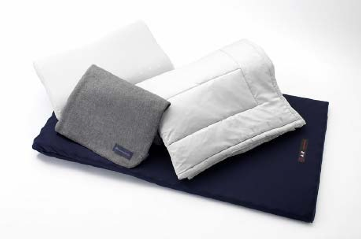 New first class bedding on ANA