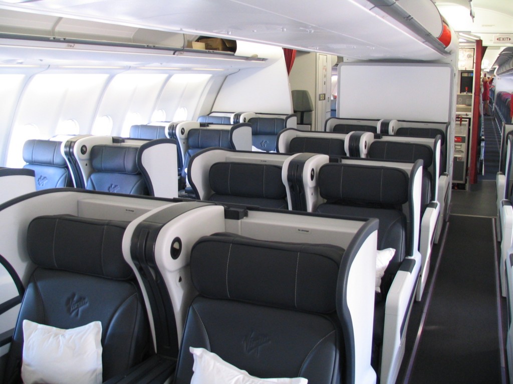 Virgin Australia domestic A330 business class