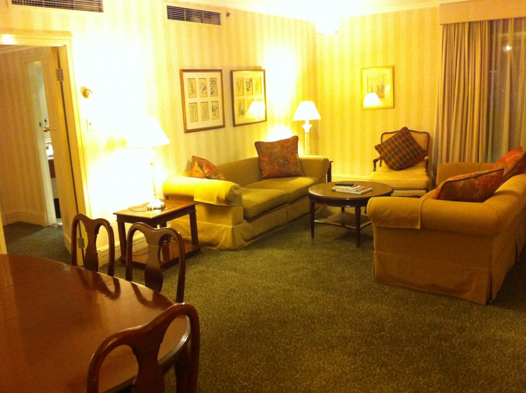 Suite at the Parmelia Hilton Perth