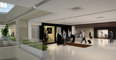 Lounge entry (Source: Star Alliance)