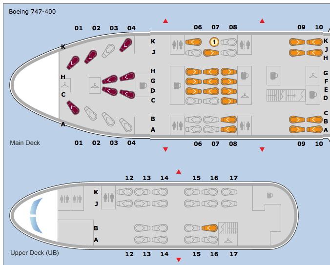 a diagram of a ship with seats and seating